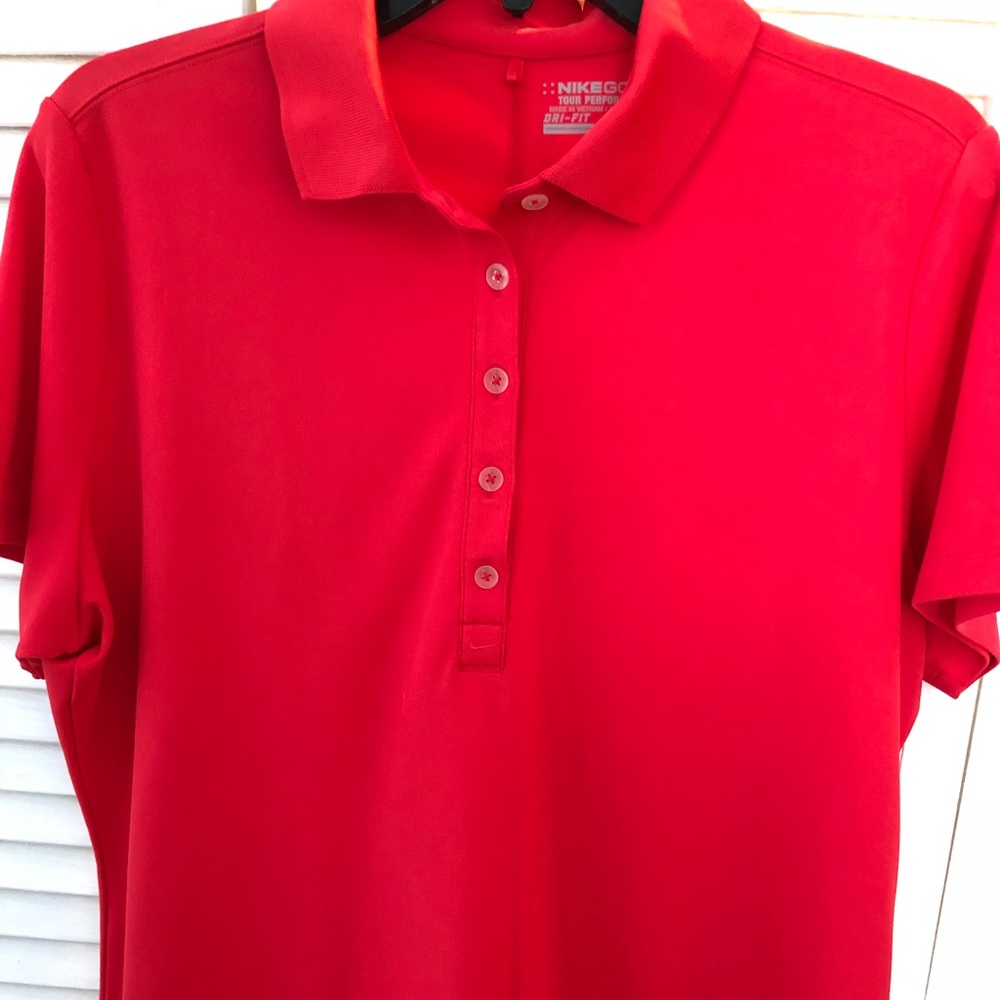 Ladies Nike Golf Dri fit shirt Tour Performance